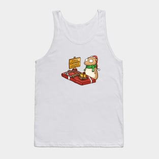 Funny Christmas Mouse Trap Tank Top